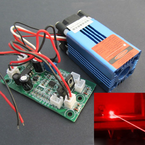 635nm/638nm 300mw~500mw Orange Red laser module Dot/TTL modulation/ Cheap - Click Image to Close